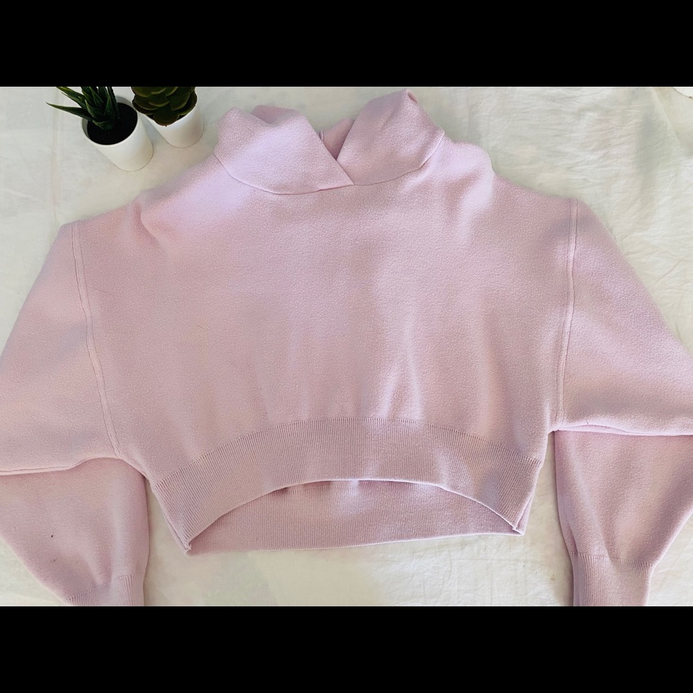 Lavender Crop Top Hoodie!